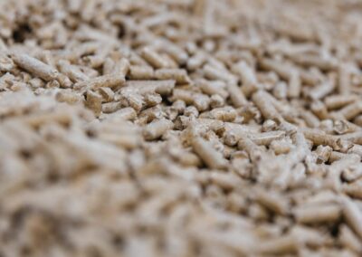 Pellets aus Holz