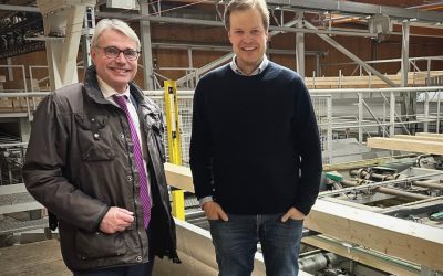 FDP-Bundestagsabgeordneter Carl-Julius Cronenberg besucht die Josef Schmelter GmbH