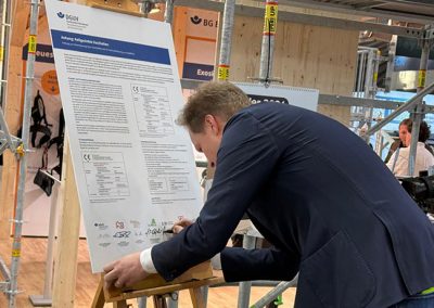 Vereinbarung über Dachlatten mit CE-Kennzeichnung aus Nadelholz